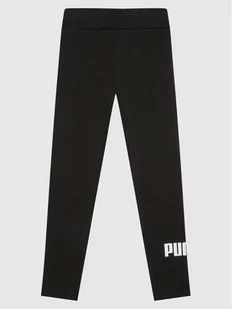 Puma Legginsy Essentials Logo 587035 Czarny Tight Fit - Legginsy - miniaturka - grafika 1