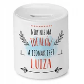 Skarbonki - Skarbonka 330 ml Dla Fabiana Syna Dziecka Prezent z Nadrukiem ze Zdjęciem + Opakowanie na prezent (wzór 01) - miniaturka - grafika 1