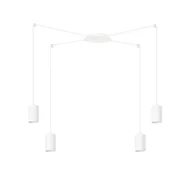 Lampy sufitowe - Emibig TRAKER 4 WH/WHITE 525/4 lampa wisząca 4x30W/GU10 IP20 525/4 - miniaturka - grafika 1
