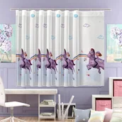 Firany - Firanka woalowa drukowana dziecięca wys. 155 cm Sofia 155 cm - miniaturka - grafika 1