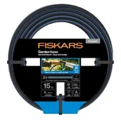 Węże ogrodowe i zraszacze - Wąż ogrodowy FISKARS 1/2" 15 m 1076044 - miniaturka - grafika 1