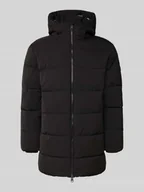 Kurtki męskie - Płaszcz pikowany z kapturem - miniaturka - grafika 1