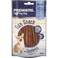 Przysmaki dla psów - PREMIERE Fun Snack Sandwich Kurczak z rybą 6x70 g - miniaturka - grafika 1