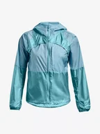 Kurtki damskie - Damska kurtka Under Armour Impasse Trail Storm Jkt-BLU XL - miniaturka - grafika 1