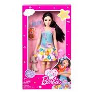 Lalki dla dziewczynek - Lalka Barbie Moja pierwsza Barbie Renee HLL22 - miniaturka - grafika 1