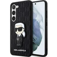Etui i futerały do telefonów - Karl Lagerfeld KLHCS23MSAKLHKPK S23+ S916 hardcase czarny/black Saffiano Monogram Ikonik - miniaturka - grafika 1