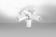 Lampy sufitowe - Sollux Lighting Plafon RING 3P biały - miniaturka - grafika 1