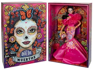 Barbie Signature Dia de Muertos lalka kolekcjonerska HJX14 2023 - Lalki dla dziewczynek - miniaturka - grafika 1