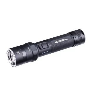 NEXTorch - Latarka taktyczna LED P84 z akumulatorem 4800 mAh - 3000 lm - Czarna - P84 - Latarki - miniaturka - grafika 1