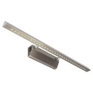 Lampy ścienne - Ideus Kinkiet LAMPA ścienna RITON 03075 OPRAWA metalowa LED 6W galeryjka nad lustro antyczny mosiądz - miniaturka - grafika 1