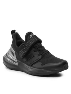 Buty dla chłopców - adidas Buty RapidaSport El K HP2734 Czarny - grafika 1