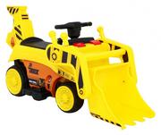 Pojazdy elektryczne dla dzieci - NoName Pojazd Koparka Traktor Żółty PA.JJ309.ZOL - miniaturka - grafika 1