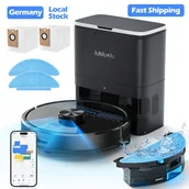 Roboty sprzątające - TEMU Lubluelu Najnowszy Robot Odkurzający Samopusty, Bezdotykowy do 90 Dni, Robot Odkurzająco-Mopujący 6500Pa Super Moc Ssania, Wifi/App/Alexa, - miniaturka - grafika 1