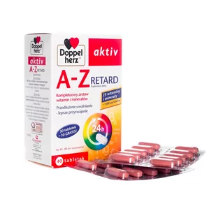 Queisser Pharma Doppelherz Aktiv A-Z Retard 40 szt. - Witaminy i minerały - miniaturka - grafika 1