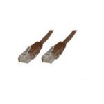 MicroConnect RJ-45/RJ-45 kat.6 10m Brązowy UTP610BR UTP610BR