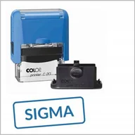 Pieczątki - PIECZĄTKA "SIGMA - RÓŻNE KOLORY! słowo roku, prezent, gadżet, sigma, święta - miniaturka - grafika 1