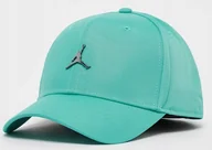 Czapki i chusty sportowe męskie - AIR JORDAN - CZAPKA Z DASZKIEM - HM5750-392 turkusowa - miniaturka - grafika 1