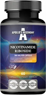APOLLO'S HEGEMONY NICOTINAMIDE RIBOSIDE WITAMINA B3 60 KAPSUŁEK - Witaminy i minerały - miniaturka - grafika 1