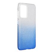 Etui i futerały do telefonów - Forcell Futerał SHINING do SAMSUNG Galaxy A52 5G / A52 LTE ( 4G ) transparent/niebieski - miniaturka - grafika 1