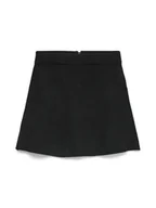 Spódnice - Vero Moda Spódnica mini Saba 10325944 Czarny Regular Fit - miniaturka - grafika 1