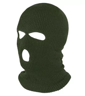 UNIWERSALNA KOMINIARKA Ciepła ciemny zielony Unisex BQ42E - Czapki damskie - miniaturka - grafika 1
