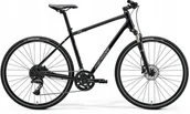Rowery - Rower crossowy Merida CROSSWAY 300 S(47) GLOSSY BLACK(SILVER) - miniaturka - grafika 1