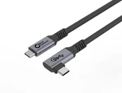 Kable USB - Microconnect USB3.2CC005-A kabel USB USB 3.2 Gen 2x2 0,5 m USB C Czarny - miniaturka - grafika 1