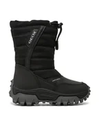 Buty dla chłopców - Geox Śniegowce J Himalaya Boy B Abx J26FRA 0FU54 C9999 M Czarny - miniaturka - grafika 1