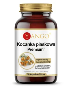 YANGO Yango Kocanka piaskowa Premium 90 k. YA1135 - Suplementy naturalne - miniaturka - grafika 1