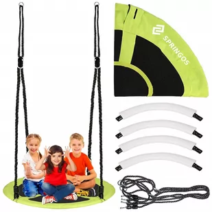 SPRINGOS Bocianie gniazdo SPRINGOS huśtawka ogrodowa 90 cm - Place zabaw - miniaturka - grafika 3