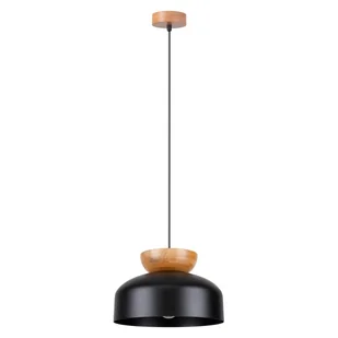 Lampa wisząca MARION czarna SOLLUX LIGHTING - Lampy sufitowe - miniaturka - grafika 1
