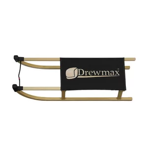 Sanki drewniane Drewmax AD328/2M 100 cm - Sanki i ślizgacze - miniaturka - grafika 1