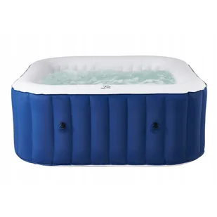 Basen z hydromasażem nadmuchiwany kwadratowy MSpa Lite Orbit 185cm 6os 930L - Baseny ogrodowe - miniaturka - grafika 1