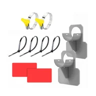 Akcesoria do basenów - Leziter Wspornik rury basenowej 38 mm szary - miniaturka - grafika 1