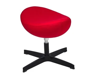 King Home Podnóżek EGG CLASSIC BLACK czerwony 5900168808010 - Fotele - miniaturka - grafika 1