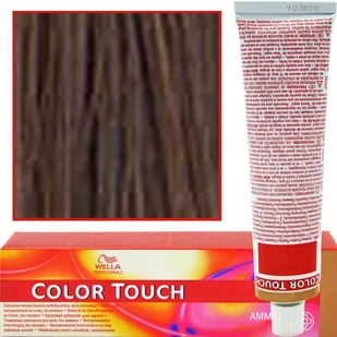 Wella Color Touch Krem Tonujacy bez Amoniaku 5/37 Złoto-Brązowy Jasny Brąz 60ml - Farby do włosów i szampony koloryzujące - miniaturka - grafika 1