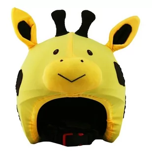 COOLCASC Nakładka na kask COOLCASC Giraffe żółta 54 - Kaski narciarskie - miniaturka - grafika 1