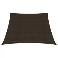 Parasole ogrodowe - vidaXL Żagiel przeciwsłoneczny, 160 g/m, brązowy, 3/4x3 m, HDPE vidaXL - miniaturka - grafika 1