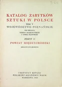 Książki o kulturze i sztuce - Katalog zabytków sztuki w Polsce Powiat Międzychodzki tom V zeszyt 13 - miniaturka - grafika 1