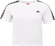 Koszulki i topy damskie - Kappa Kappa Inula T-Shirt 309090-11-0601 białe L - miniaturka - grafika 1