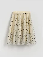 Sukienki i spódniczki dla dziewczynek - Reserved - Tiulowa spódnica w kropki - wielobarwny - miniaturka - grafika 1