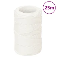 Żeglarstwo - Linka żeglarska, biała jednolita, 2 mm, 25 m, polipropylen - miniaturka - grafika 1
