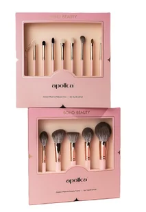 Boho Beauty x Apollca Zestaw 14 Pędzli do Makijażu Twarzy i Oczu - Pędzle do makijażu Boho Beauty x Apollca Zestaw 14 Pędzli do Makijażu Twarzy i Oczu - Pędzle do makijażu - miniaturka - grafika 1
