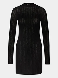 Billabong Sukienka codzienna Everleigh Mock Ktdr ABJKD00219 Czarny Slim Fit - Sukienki - miniaturka - grafika 1