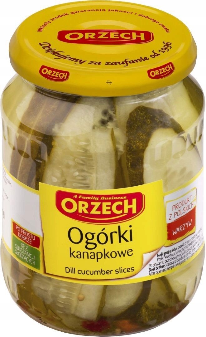 Korniszony z przyprawami TGE 680 g
