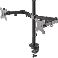 Uchwyty do monitorów - NewStar Uchwyt biurkowy na dwa monitory 10-32 FPMA-D550DBLACK TLNSTLAFD550DBL - miniaturka - grafika 1