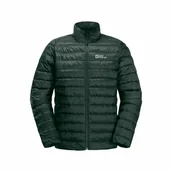Kurtki męskie - Męska kurtka puchowa Jack Wolfskin PILVI DOWN JKT M black olive - S - miniaturka - grafika 1
