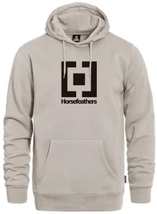 bluza męska HORSEFEATHERS LEADER SWEATSHIRT Cement - Bluzy męskie - miniaturka - grafika 1