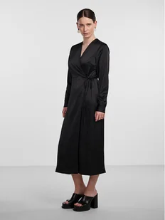 YAS Sukienka codzienna Pella 26030740 Czarny Regular Fit - Sukienki - miniaturka - grafika 1