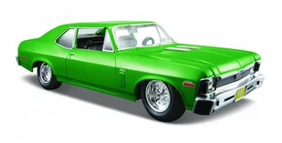 Maisto MI 31262-40 Chevrolet Nova SS 1970 zielony 1:24 p12 31262-40 - Samochody i pojazdy dla dzieci - miniaturka - grafika 2